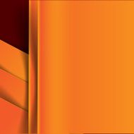 Abstract vector orange and dark red background overlap layer an N2