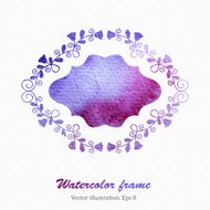 watercolor frame N5