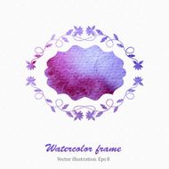 watercolor frame N6