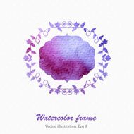 watercolor frame N8