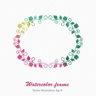 watercolor frame N11