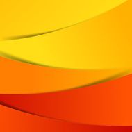 Abstract vector red orange yellow background overlap layer and
