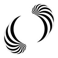 Spiral abstract background dynamic art N2