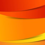 Abstract vector red orange yellow background overlap layer and N4
