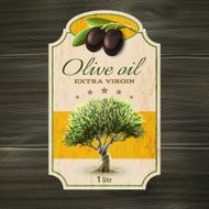 OLive oil label print