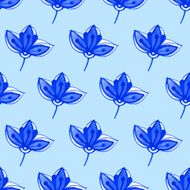 Vector Illustration with original floral background N21