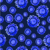 Vector Illustration with original blue background N6