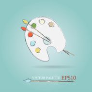 Vector palette and brushes