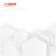 Vector abstract 3d hexagonal N17