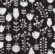 floral seamless pattern N520