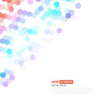 Vector abstract 3d hexagonal N24