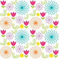 Flower pattern N112