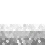 Vector abstract 3d hexagonal N28