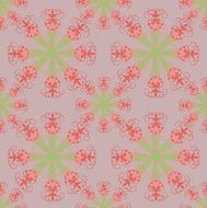 Seamless pattern Decorative elements N2
