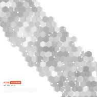 Vector abstract 3d hexagonal N32