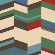 Retro geometric background