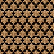 Stylized stars seamless pattern in arabic style