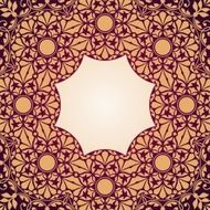 Floral Indian pattern N8