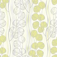 Seamless pattern of abstract branches N3