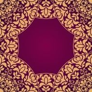 Floral Indian pattern N9