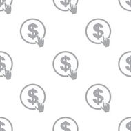 New Dollar seamless pattern