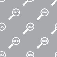 Seo search seamless pattern