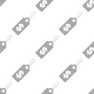 New Dollar tag seamless pattern