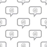 New Mail seamless pattern