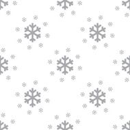 New Snow seamless pattern