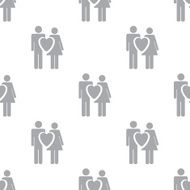 New Love seamless pattern
