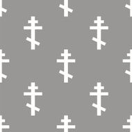 Orthodoxy seamless pattern