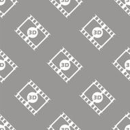3d film seamless pattern