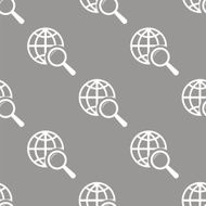 World scan seamless pattern