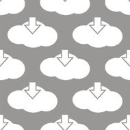 Download cloud seamless pattern