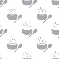 New Lunch time seamless pattern
