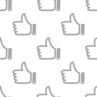 New Like seamless pattern
