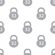 New Weight seamless pattern