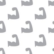 New Strength seamless pattern