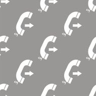 Call seamless pattern