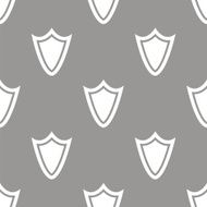 Shield seamless pattern