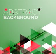 Abstract geometric background Modern overlapping triangles N373