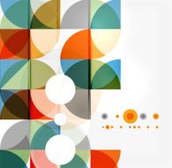 Semicircle triangle pattern N372