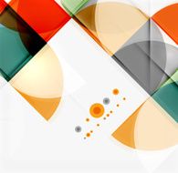 Semicircle triangle pattern N373