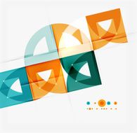 Semicircle triangle pattern N374