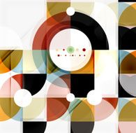 Semicircle triangle pattern N385