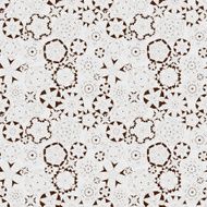 elegant geometric floral seamless pattern N3