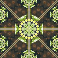 ornate seamless floral pattern N2