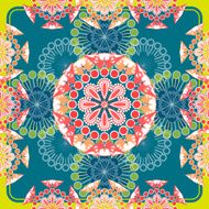 ornate seamless floral pattern N3