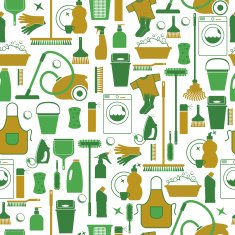 Cleaning background illustration N18