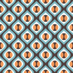 Abstract geometric seamless pattern N69